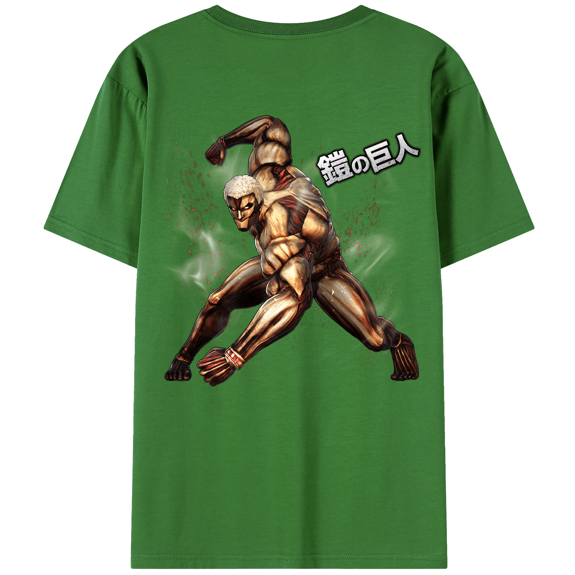 （画像用） 進撃の巨人 Attack on Titan レディース半袖Tシャツ(バックプリント)